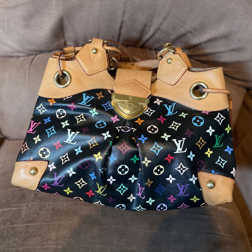 Louis Vuitton Ursula Murakami   Bag. Pre-owned COA and Dust Bag